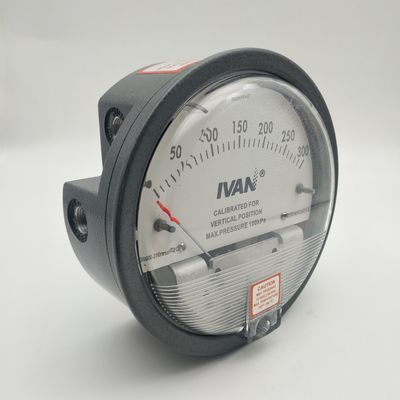 120.62*55mm Differential Pressure Gauge for Air and Compatible Non Combustible Gasses