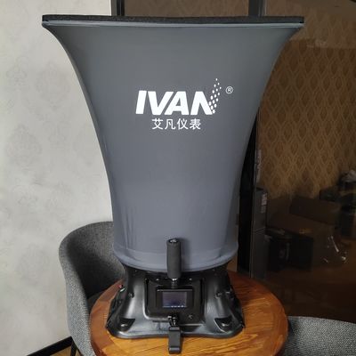 Highly Accurate Air Volume Meter Balometer Air Flow Capture Hood with Data Storage